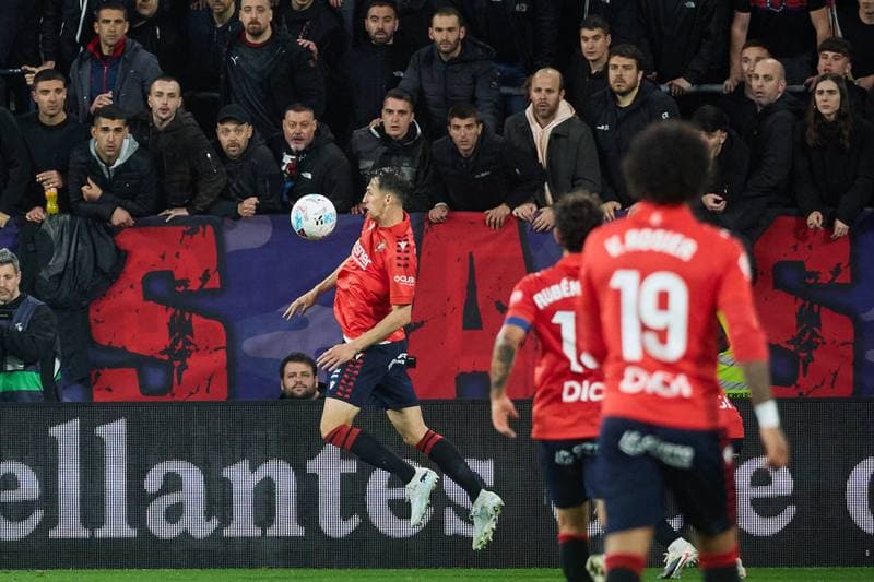 Football. La Liga. CA Osasuna - FC Barcelona. 02.05.2026