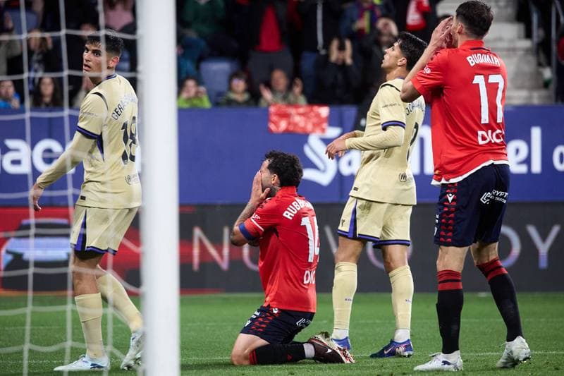 Football. La Liga. CA Osasuna - FC Barcelona. 02.05.2026