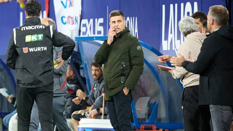 Football. La Liga. CA Osasuna - FC Barcelona. 02.05.2026