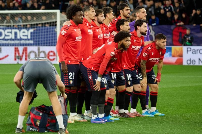 Football. La Liga. CA Osasuna - FC Barcelona. 02.05.2026
