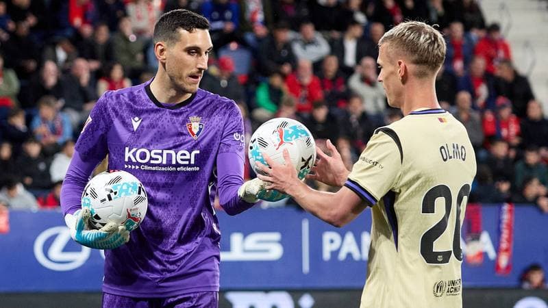 Football. La Liga. CA Osasuna - FC Barcelona. 02.05.2026