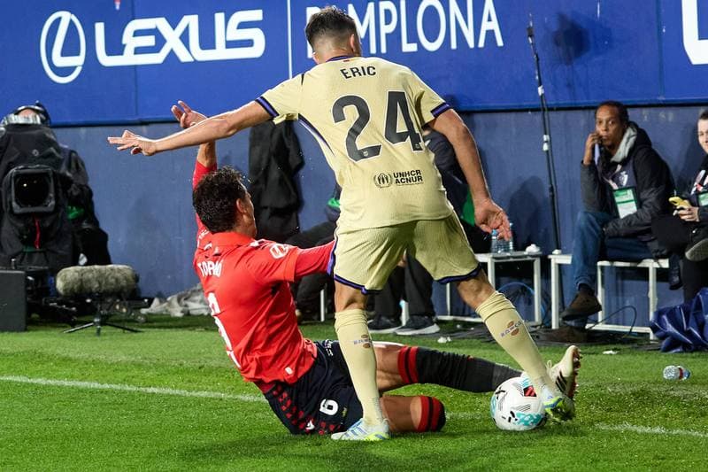 Football. La Liga. CA Osasuna - FC Barcelona. 02.05.2026