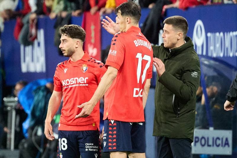 Football. La Liga. CA Osasuna - FC Barcelona. 02.05.2026