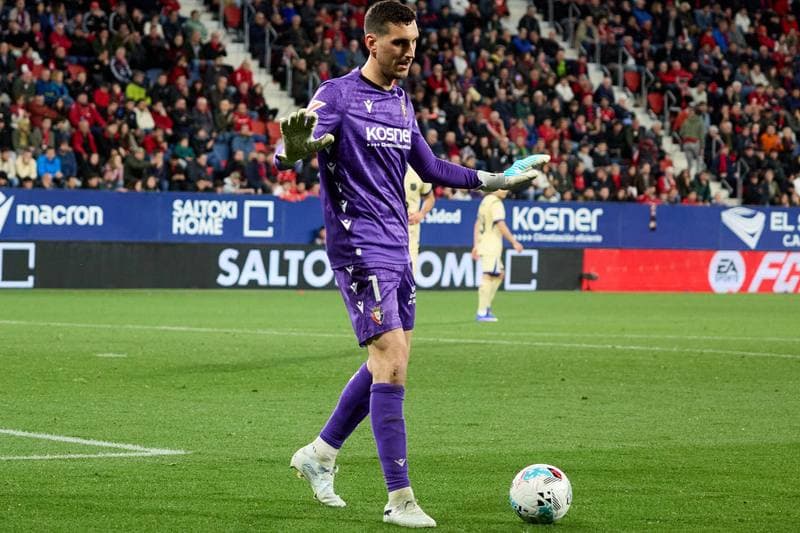 Football. La Liga. CA Osasuna - FC Barcelona. 02.05.2026