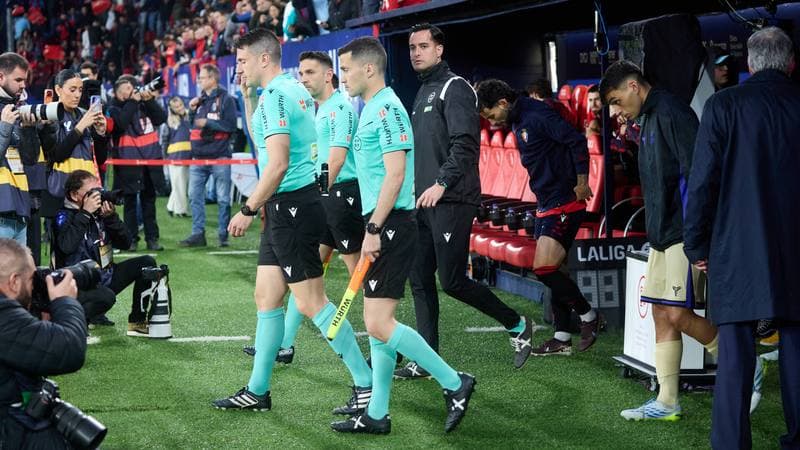 Football. La Liga. CA Osasuna - FC Barcelona. 02.05.2026