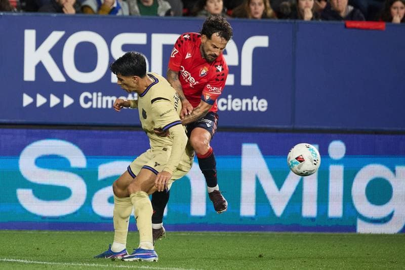 Football. La Liga. CA Osasuna - FC Barcelona. 02.05.2026