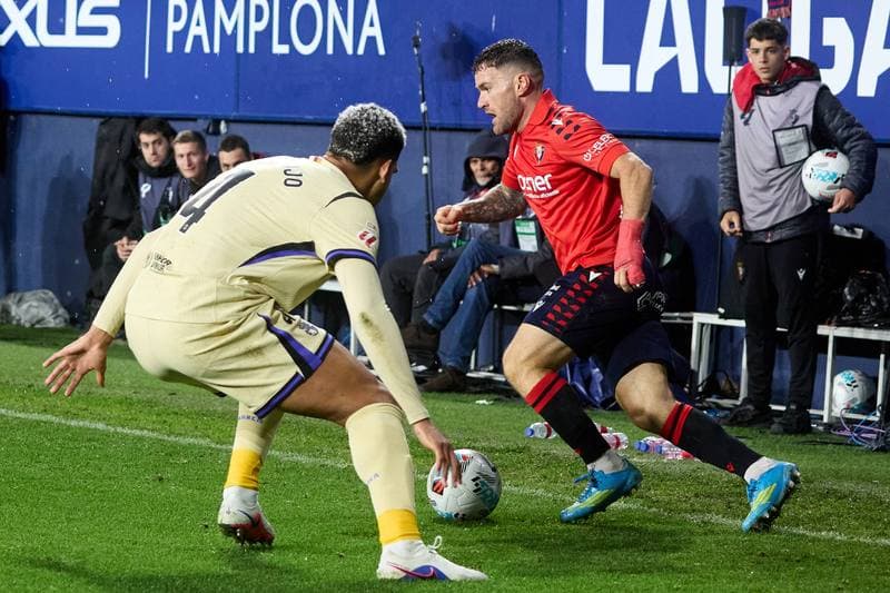 Football. La Liga. CA Osasuna - FC Barcelona. 02.05.2026