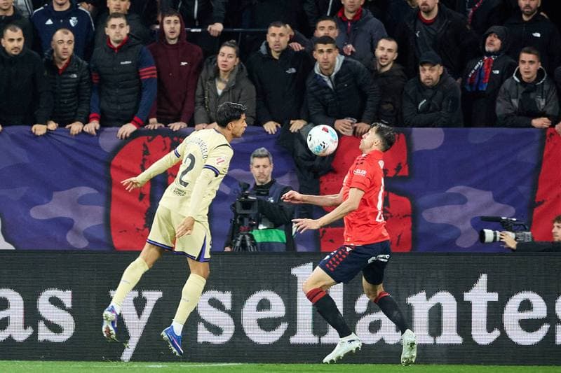 Football. La Liga. CA Osasuna - FC Barcelona. 02.05.2026