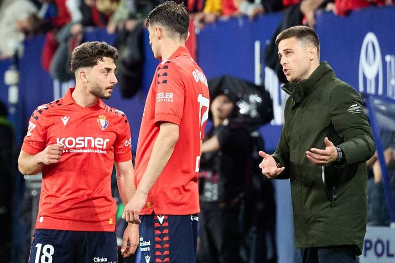 Football. La Liga. CA Osasuna - FC Barcelona. 02.05.2026