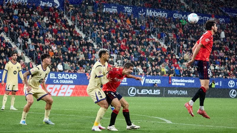 Football. La Liga. CA Osasuna - FC Barcelona. 02.05.2026