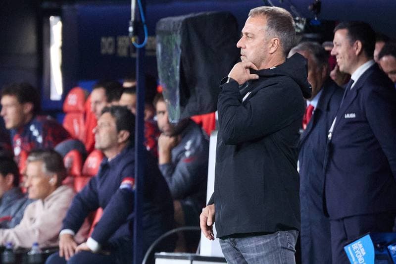 Football. La Liga. CA Osasuna - FC Barcelona. 02.05.2026