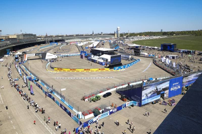 Motorsport. Formula E. Berlin ePrix. 02.05.2026
