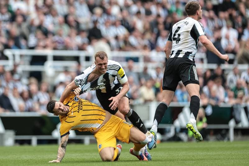 Football. Premier League. Newcastle United - Brighton & Hove Albion. 02.05.2026