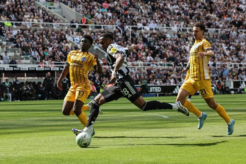 Football. Premier League. Newcastle United - Brighton & Hove Albion. 02.05.2026