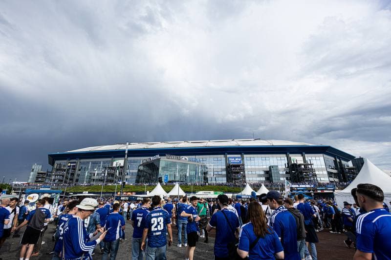 Football. 2. Bundesliga. Schalke 04 - Fortuna Dusseldorf. 02.05.2026