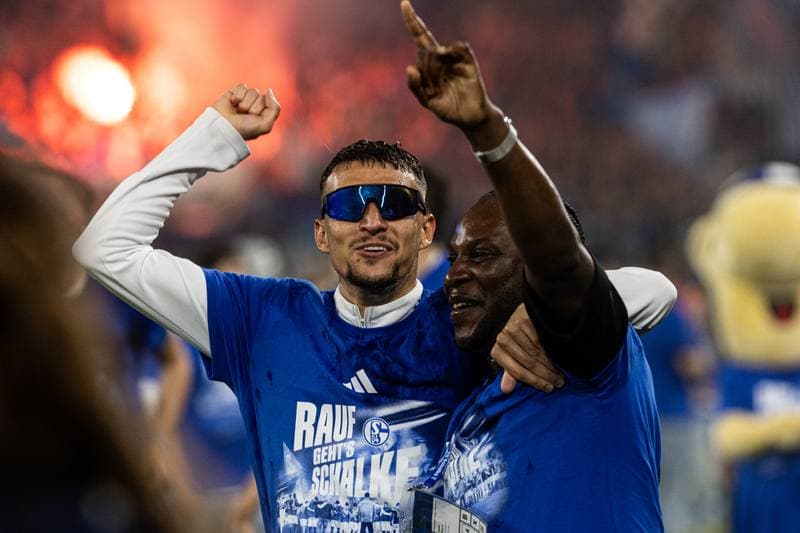 Football. 2. Bundesliga. Schalke 04 - Fortuna Dusseldorf. 02.05.2026