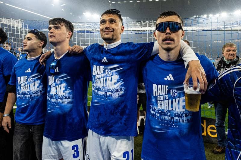 Football. 2. Bundesliga. Schalke 04 - Fortuna Dusseldorf. 02.05.2026