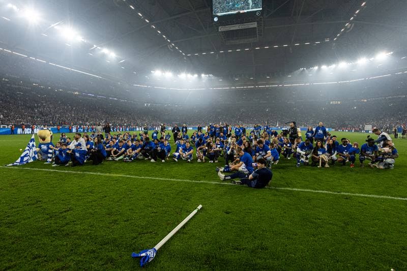 Football. 2. Bundesliga. Schalke 04 - Fortuna Dusseldorf. 02.05.2026