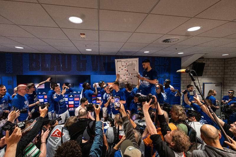 Football. 2. Bundesliga. Schalke 04 - Fortuna Dusseldorf. 02.05.2026