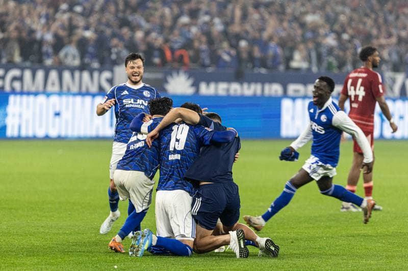 Football. 2. Bundesliga. Schalke 04 - Fortuna Dusseldorf. 02.05.2026