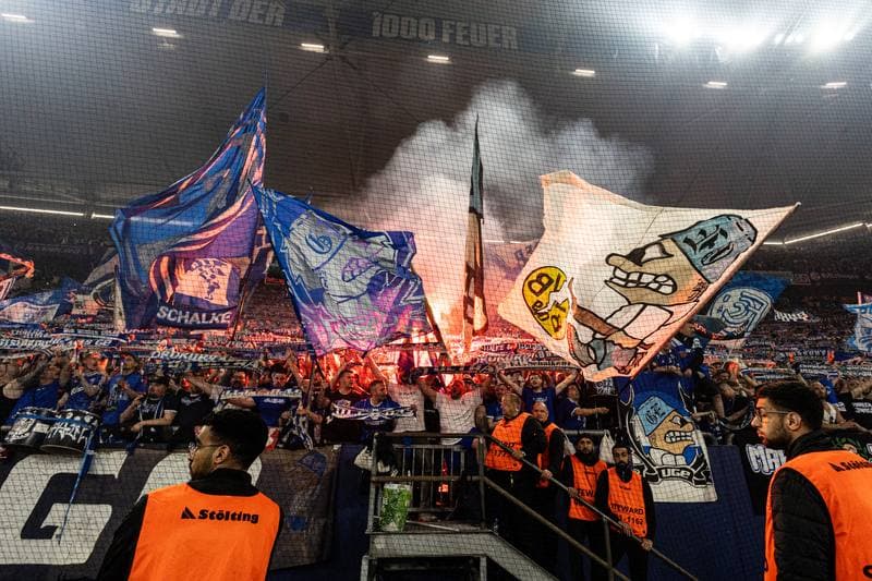 Football. 2. Bundesliga. Schalke 04 - Fortuna Dusseldorf. 02.05.2026