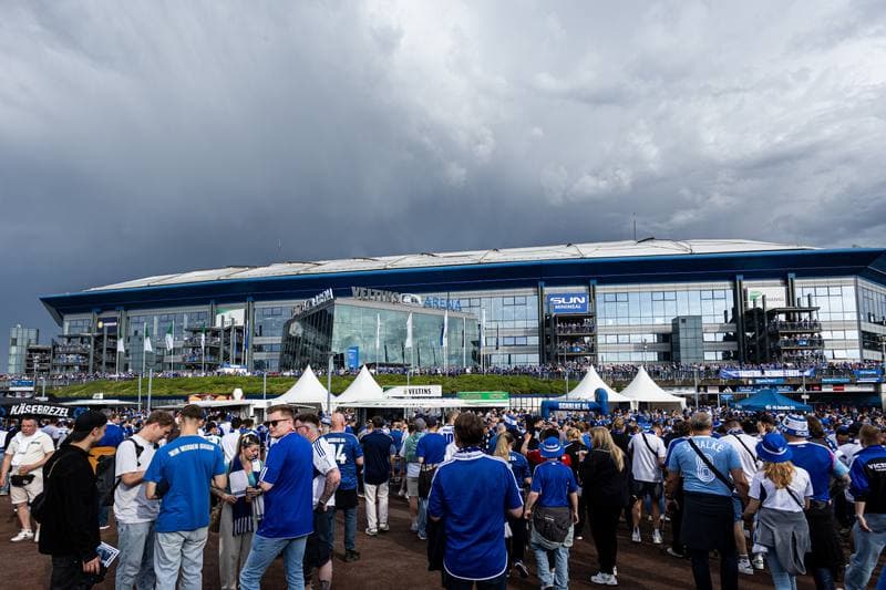 Football. 2. Bundesliga. Schalke 04 - Fortuna Dusseldorf. 02.05.2026