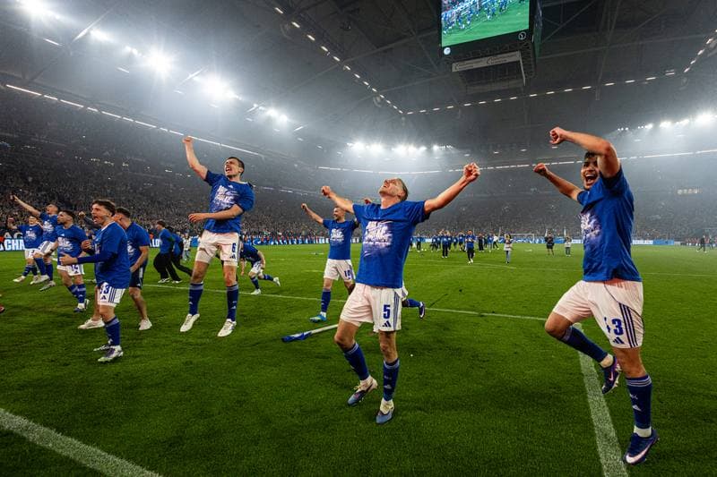 Football. 2. Bundesliga. Schalke 04 - Fortuna Dusseldorf. 02.05.2026