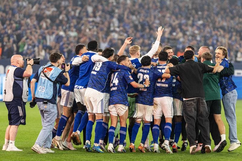 Football. 2. Bundesliga. Schalke 04 - Fortuna Dusseldorf. 02.05.2026