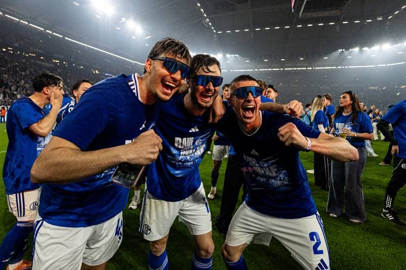 Football. 2. Bundesliga. Schalke 04 - Fortuna Dusseldorf. 02.05.2026