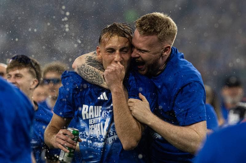 Football. 2. Bundesliga. Schalke 04 - Fortuna Dusseldorf. 02.05.2026