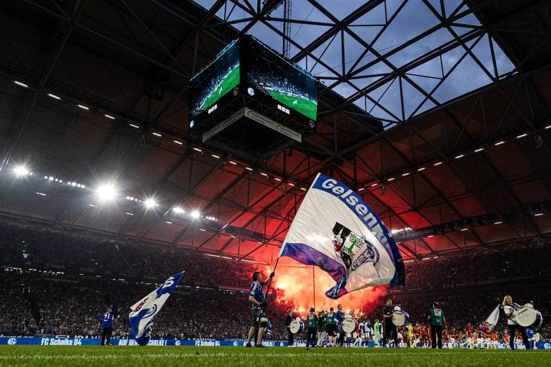 Football. 2. Bundesliga. Schalke 04 - Fortuna Dusseldorf. 02.05.2026