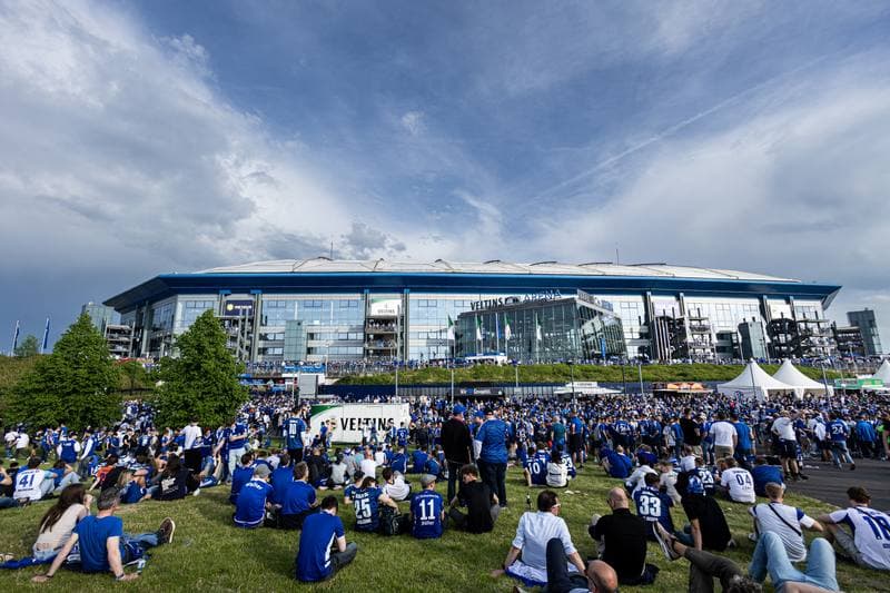 Football. 2. Bundesliga. Schalke 04 - Fortuna Dusseldorf. 02.05.2026