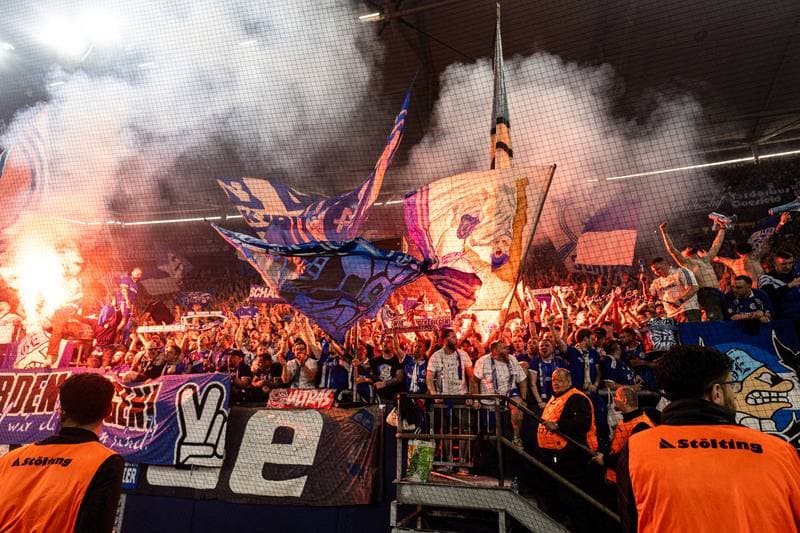 Football. 2. Bundesliga. Schalke 04 - Fortuna Dusseldorf. 02.05.2026