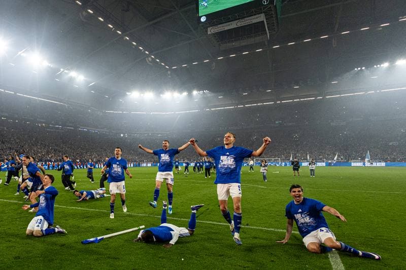 Football. 2. Bundesliga. Schalke 04 - Fortuna Dusseldorf. 02.05.2026