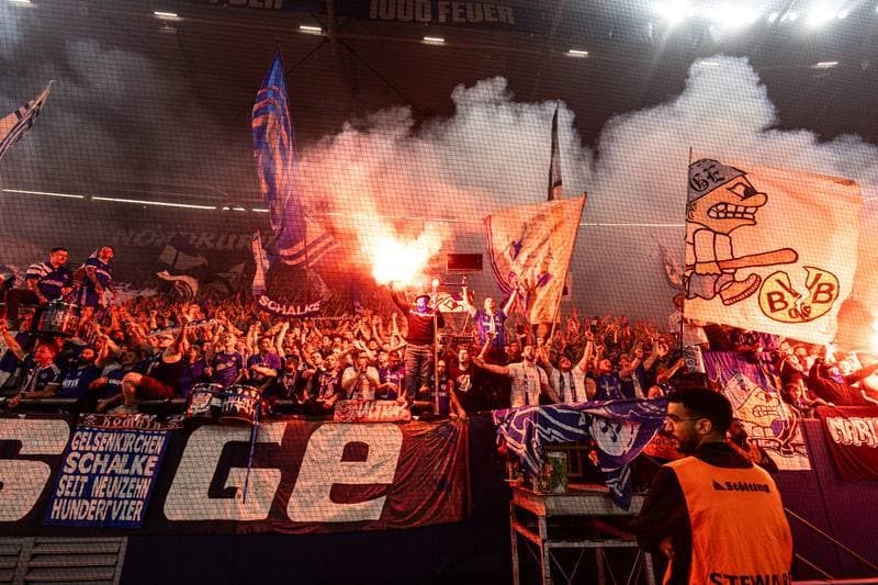 Football. 2. Bundesliga. Schalke 04 - Fortuna Dusseldorf. 02.05.2026