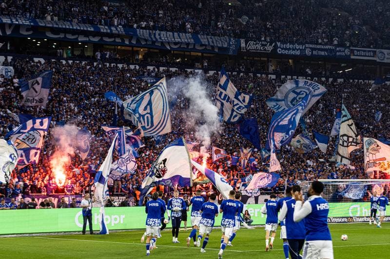 Football. 2. Bundesliga. Schalke 04 - Fortuna Dusseldorf. 02.05.2026