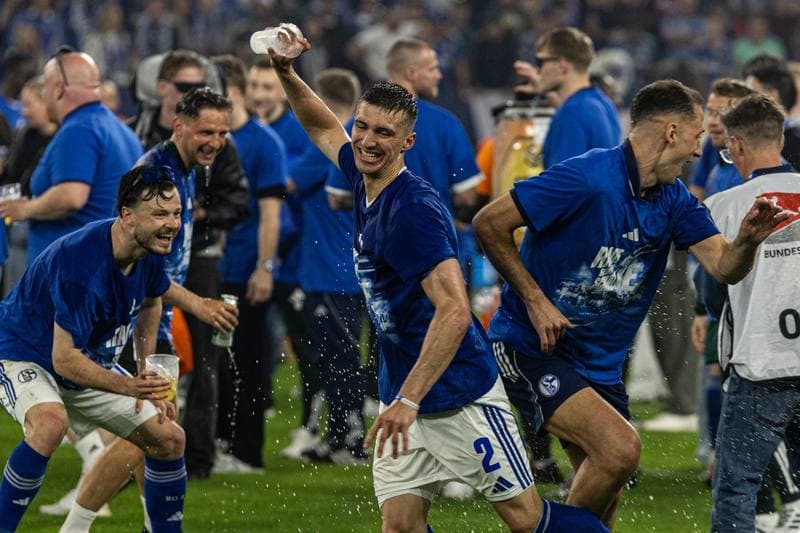 Football. 2. Bundesliga. Schalke 04 - Fortuna Dusseldorf. 02.05.2026