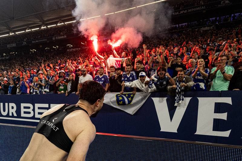 Football. 2. Bundesliga. Schalke 04 - Fortuna Dusseldorf. 02.05.2026
