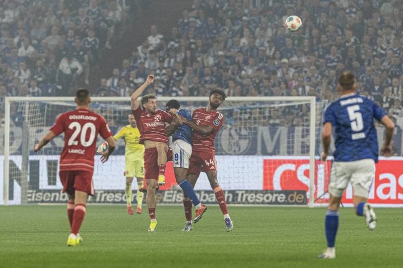 Football. 2. Bundesliga. Schalke 04 - Fortuna Dusseldorf. 02.05.2026