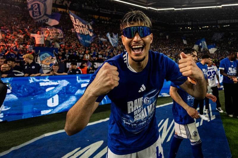 Football. 2. Bundesliga. Schalke 04 - Fortuna Dusseldorf. 02.05.2026