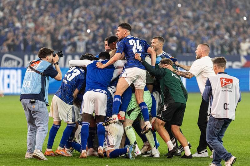 Football. 2. Bundesliga. Schalke 04 - Fortuna Dusseldorf. 02.05.2026