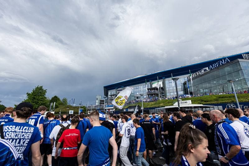 Football. 2. Bundesliga. Schalke 04 - Fortuna Dusseldorf. 02.05.2026