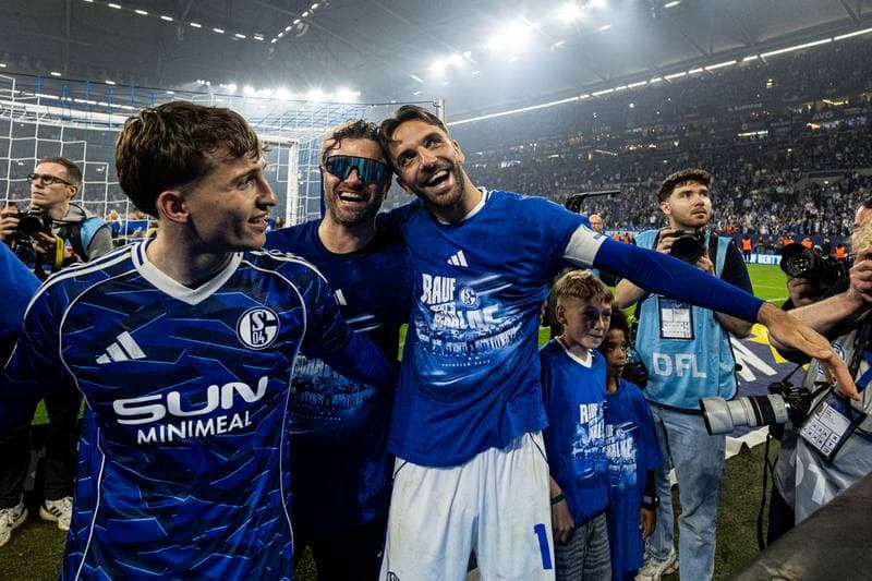 Football. 2. Bundesliga. Schalke 04 - Fortuna Dusseldorf. 02.05.2026
