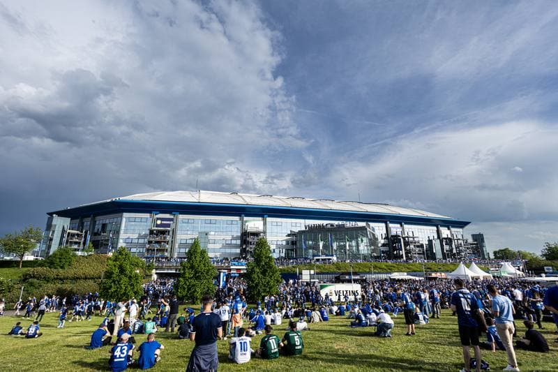 Football. 2. Bundesliga. Schalke 04 - Fortuna Dusseldorf. 02.05.2026