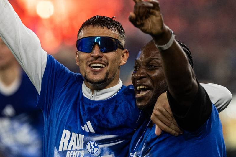 Football. 2. Bundesliga. Schalke 04 - Fortuna Dusseldorf. 02.05.2026