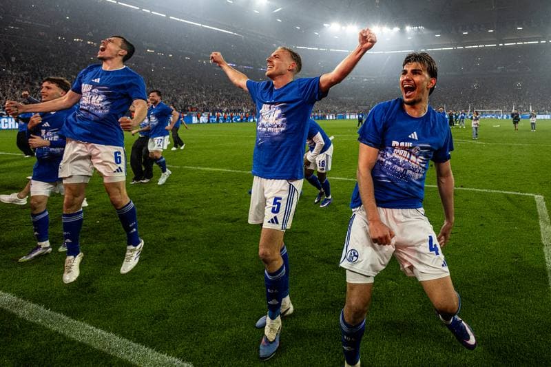 Football. 2. Bundesliga. Schalke 04 - Fortuna Dusseldorf. 02.05.2026