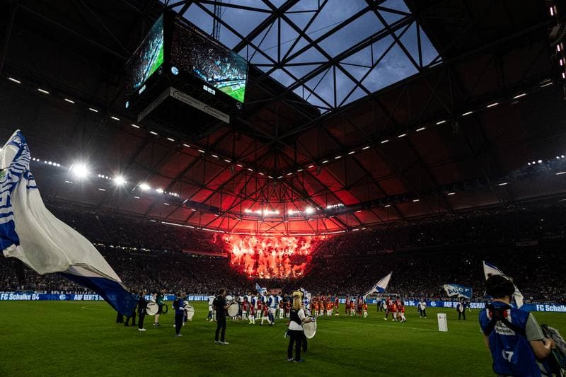 Football. 2. Bundesliga. Schalke 04 - Fortuna Dusseldorf. 02.05.2026