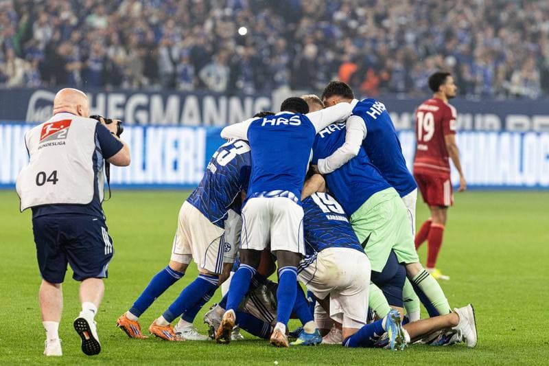 Football. 2. Bundesliga. Schalke 04 - Fortuna Dusseldorf. 02.05.2026