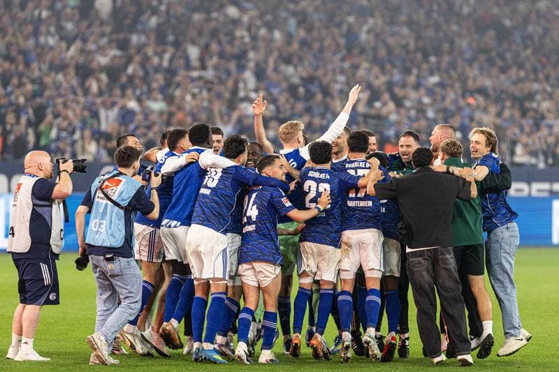 Football. 2. Bundesliga. Schalke 04 - Fortuna Dusseldorf. 02.05.2026