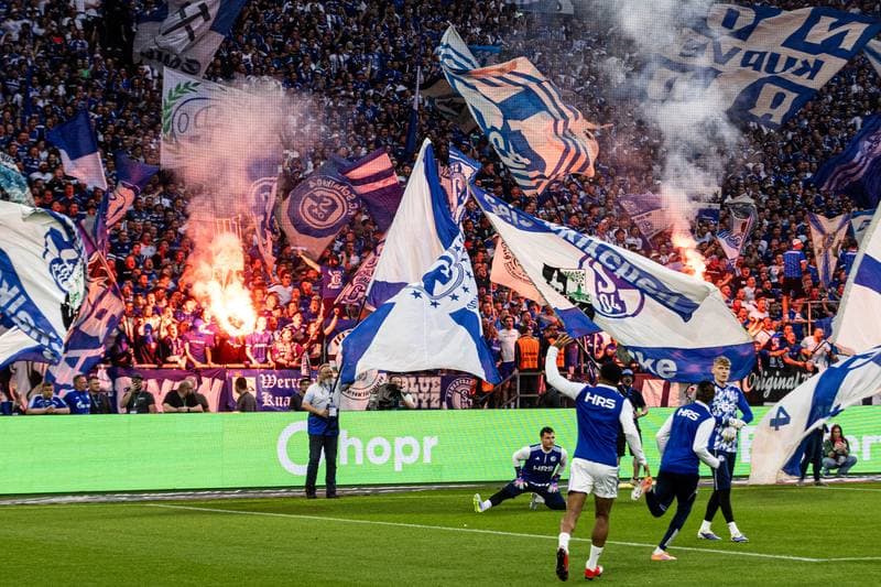 Football. 2. Bundesliga. Schalke 04 - Fortuna Dusseldorf. 02.05.2026